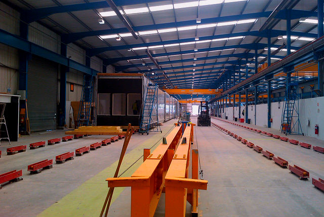 Cubierta ligera y estructura principal de cubierta