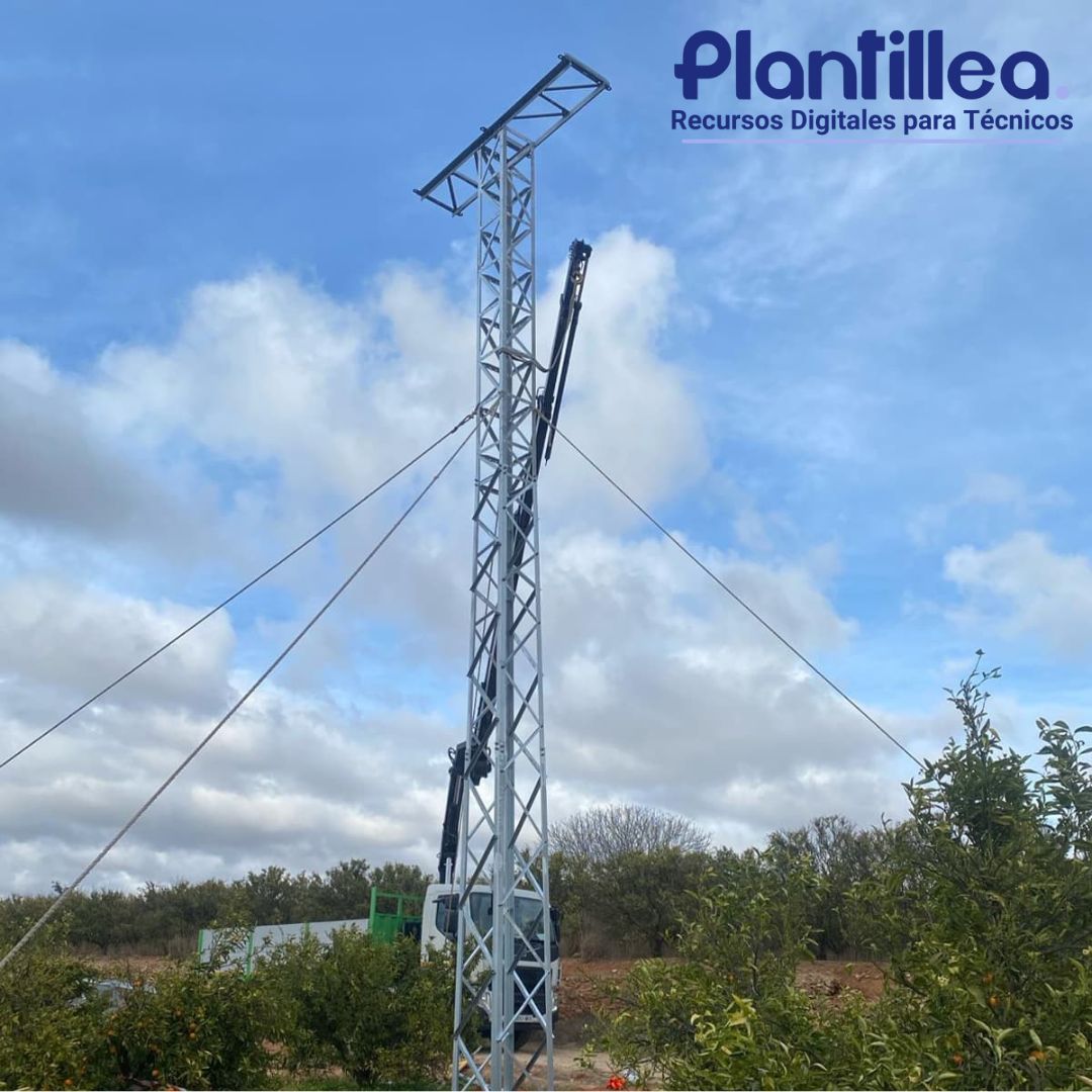 Red Eléctrica Aérea de Media Tensión 20 KV