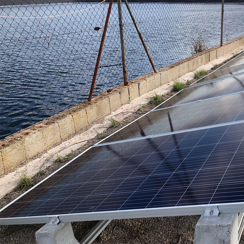 Proyecto de instalación solar fotovoltaica de autoconsumo 40kw para bomba de elevación - Plantillea
