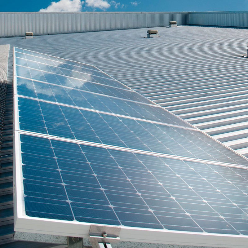 Proyecto de instalación solar fotovoltaica de autoconsumo 40kw en cubierta de nave industrial - Plantillea